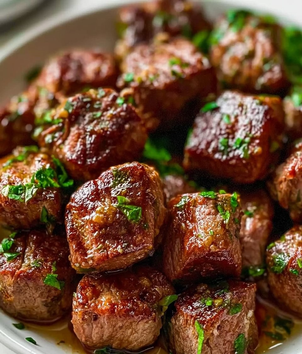 Garlic Butter Steak Bites