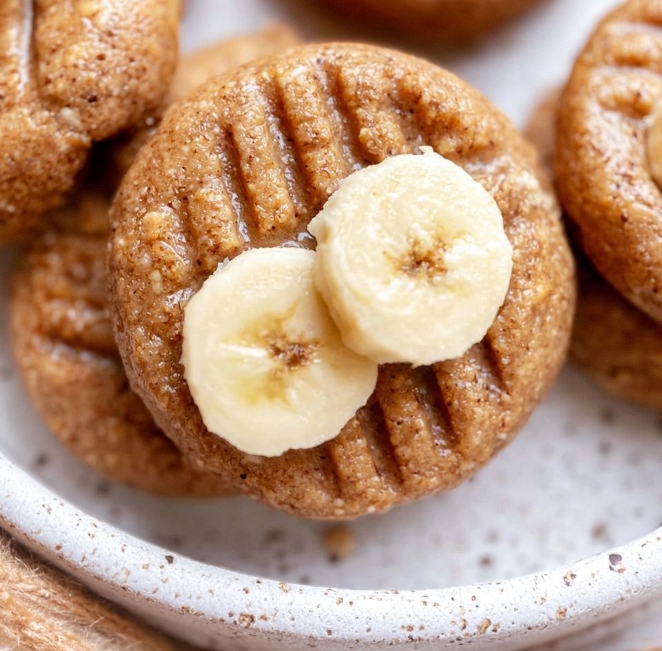 Banana Peanut Butter Cookies