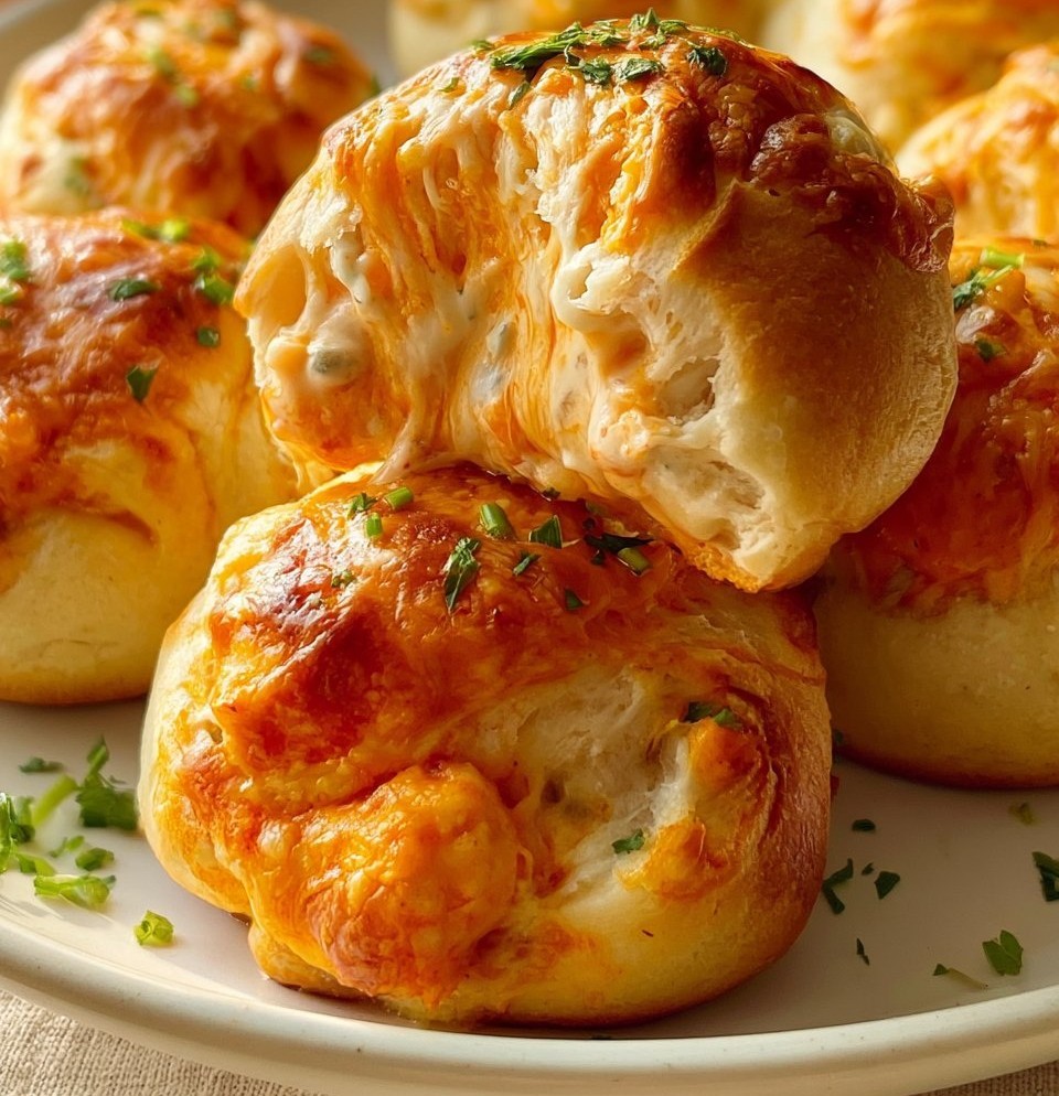 Buffalo Ranch Chicken Bombs