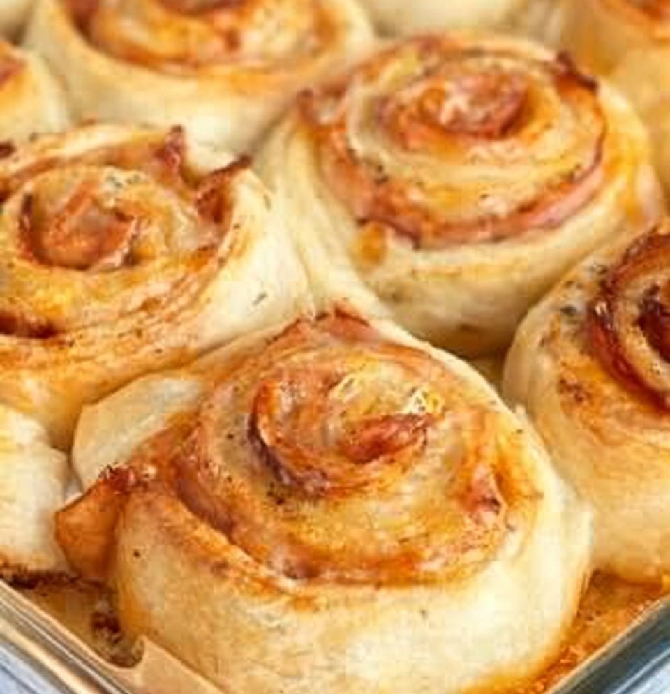 Ham and Cheese Pinwheels