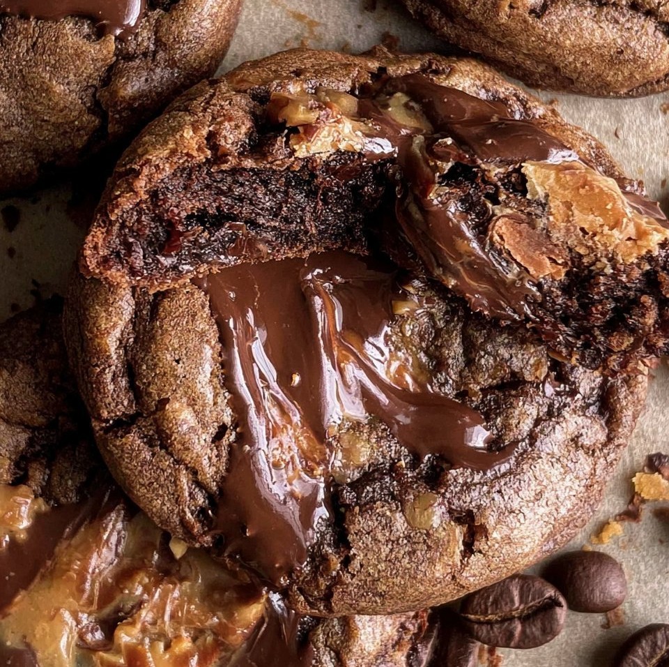 Coffee Toffee Cookies