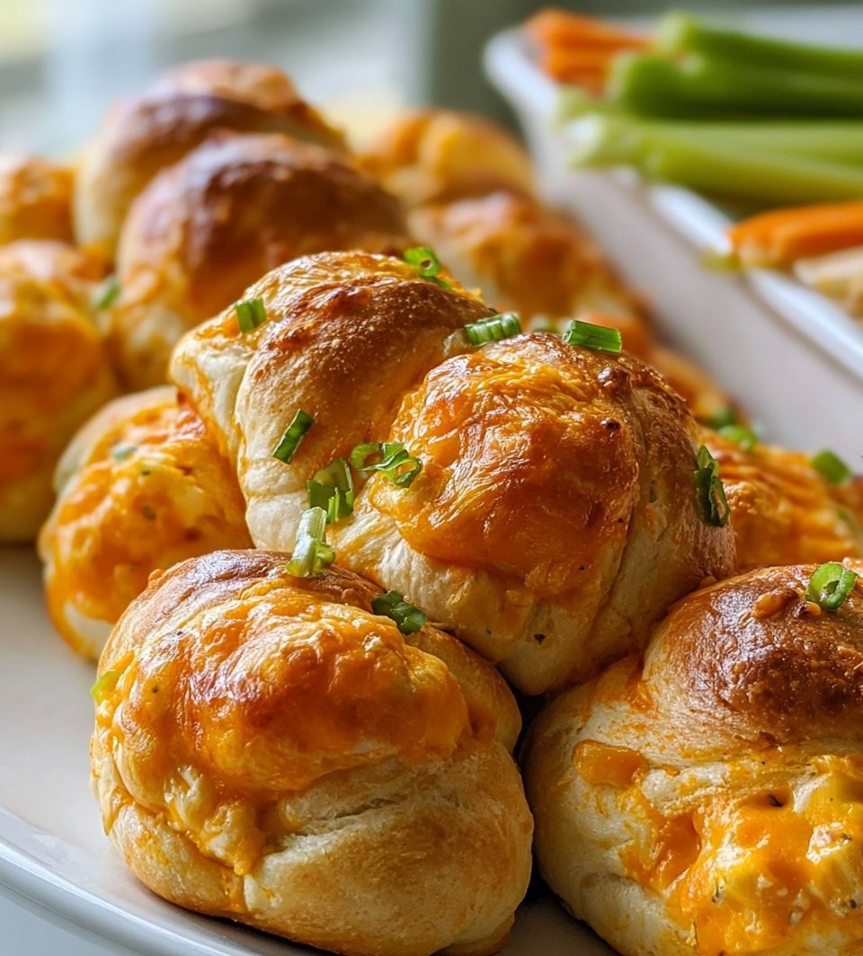 Buffalo Ranch Chicken Bombs