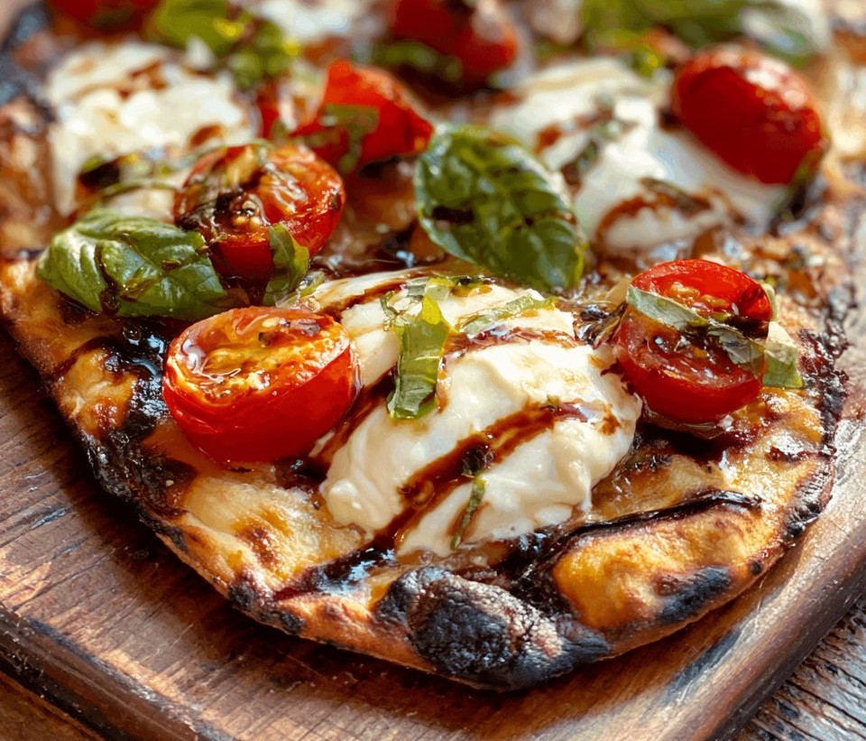 Caprese Flatbread Pizza