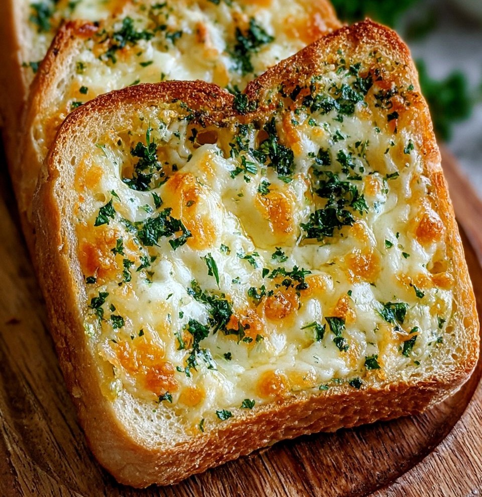 Mozzarella Parmesan Garlic Bread