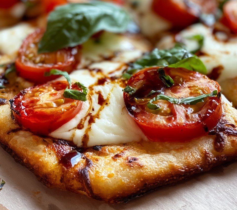 Caprese Flatbread Pizza