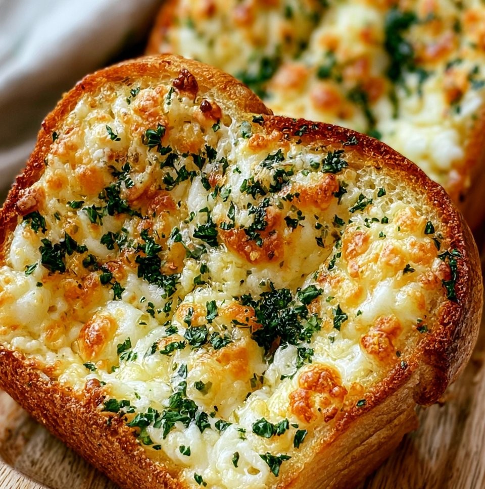 Mozzarella Parmesan Garlic Bread