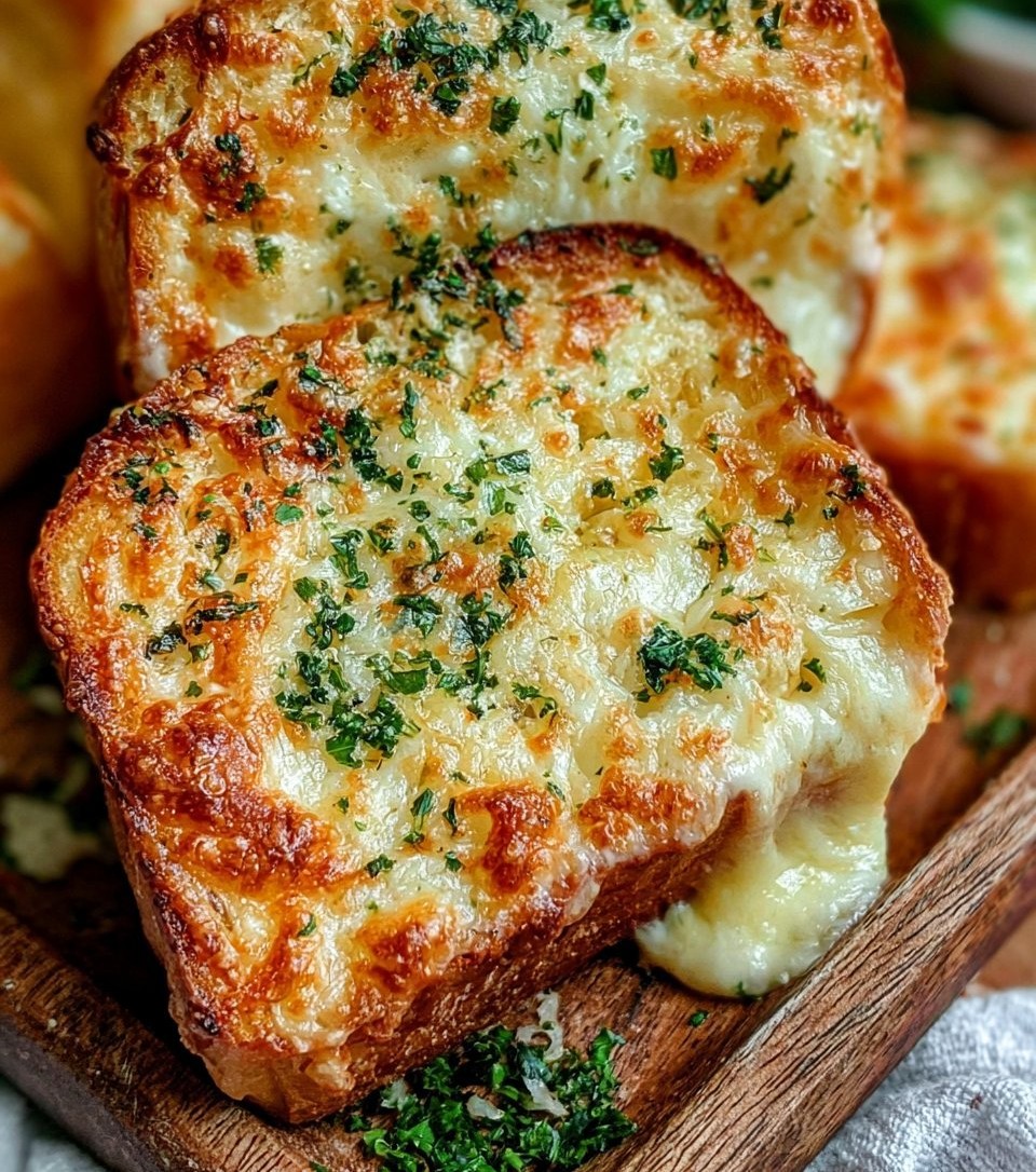 Mozzarella Parmesan Garlic Bread
