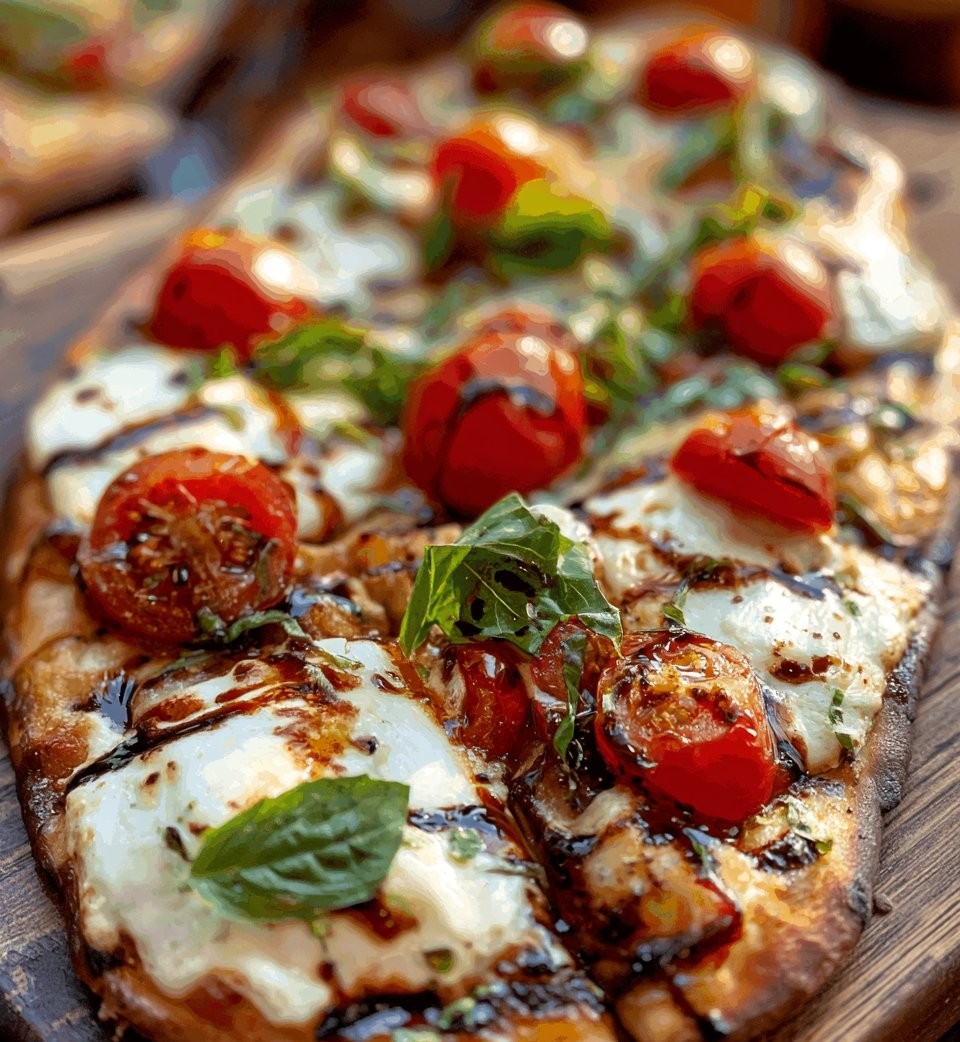 Caprese Flatbread Pizza