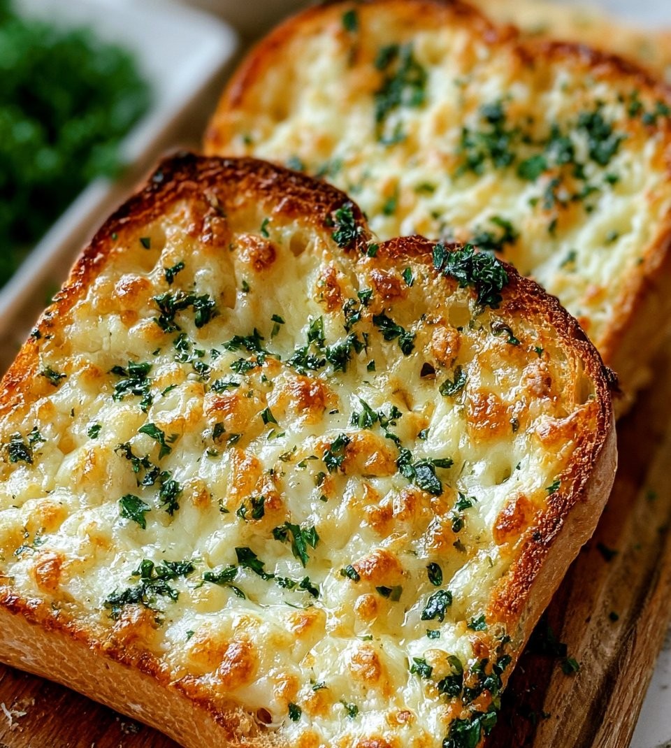 Mozzarella Parmesan Garlic Bread