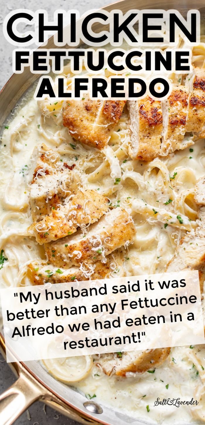 Creamy Chicken Fettuccine Alfredo