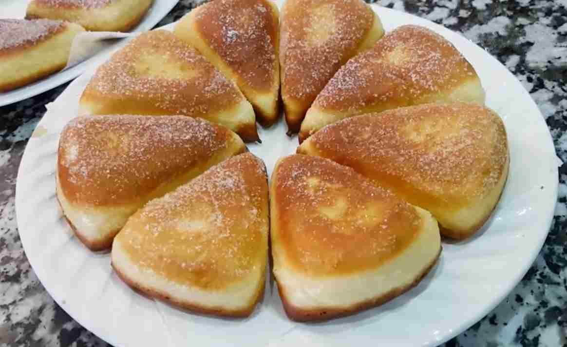 Quark Fans mit Zimt-Zucker