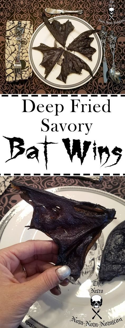 DEEP FRIED SAVORY BAT WINGS