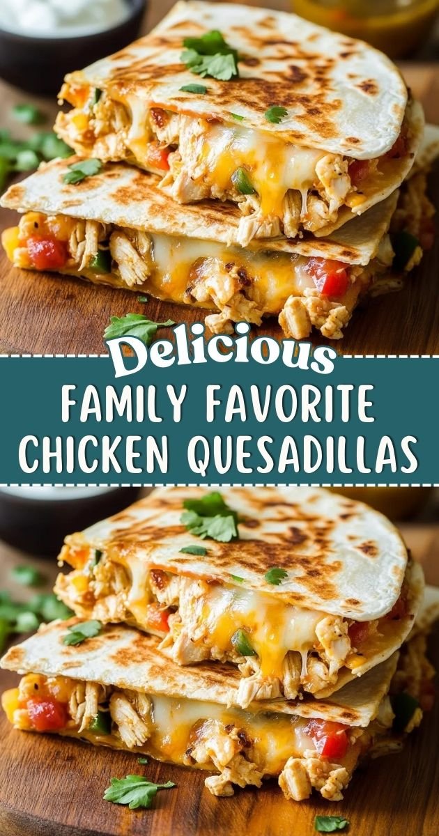 Family Favorite Chicken Quesadillas – Easy Dinner