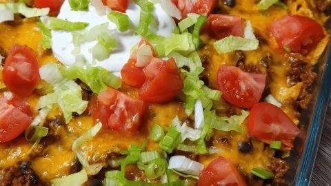 Walking Taco Casserole