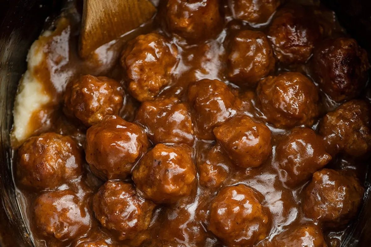 Slow Cooker Salisbury Steak Meatballs: Family-Friendly Comfort