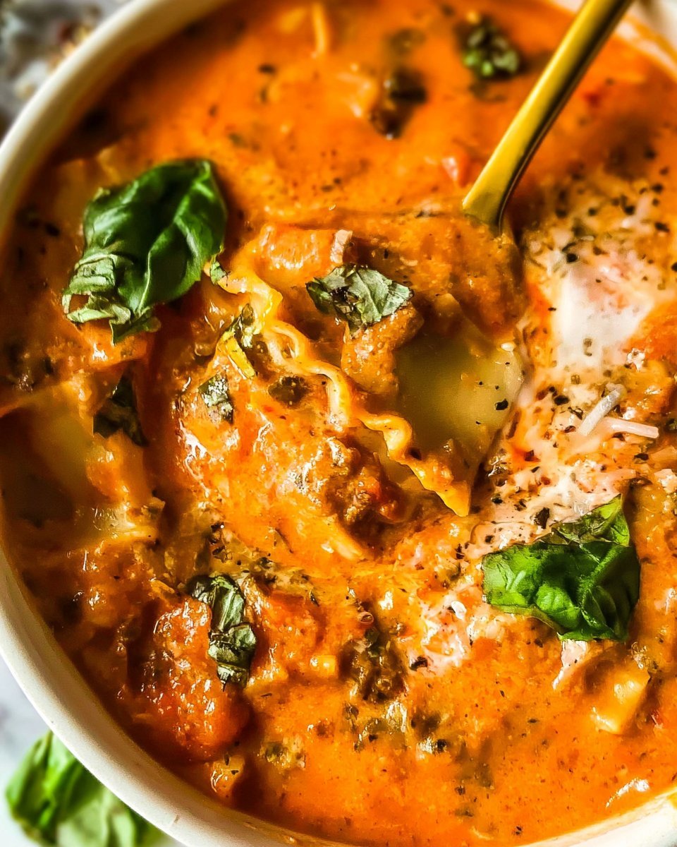 Lasagna Soup
