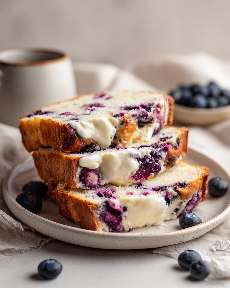 Delicious Blueberry Cream Cheese Bread Recipe to Try Today!
