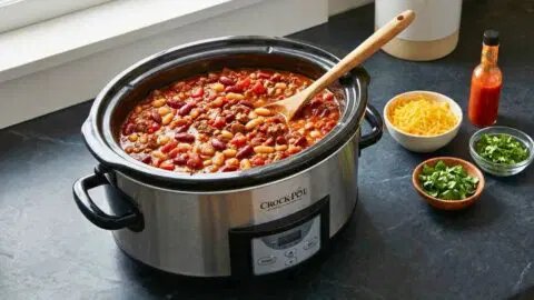 The Best Ever Crockpot Chili