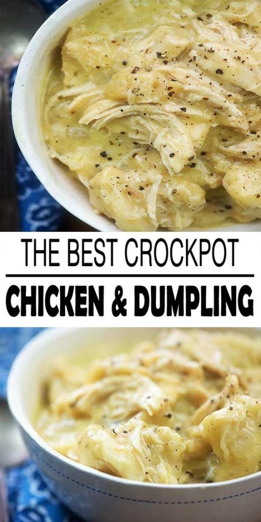 Crockpot Chicken and Dumpling