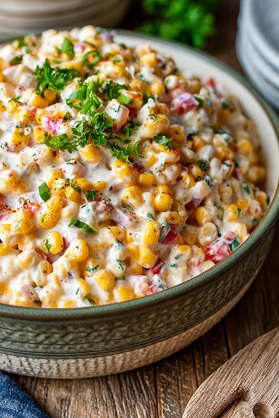 5-Ingredient Creamy Corn Salad: Your Summer Favourite