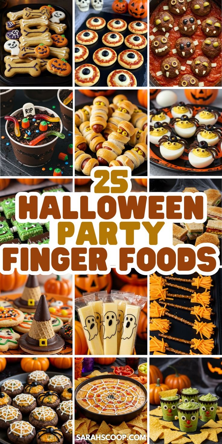 25 Halloween Party Finger Foods