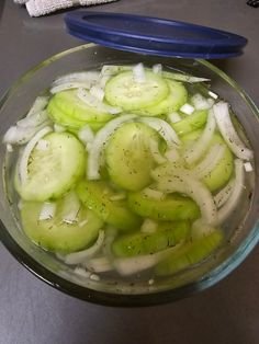 Simple Cucumber and Onion Salad