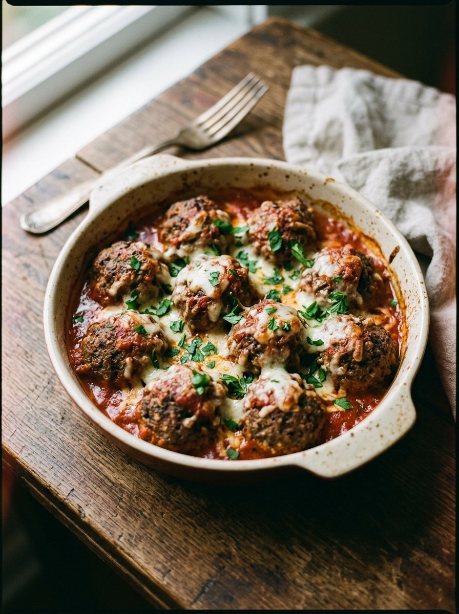 Oven Baked Meatballs
