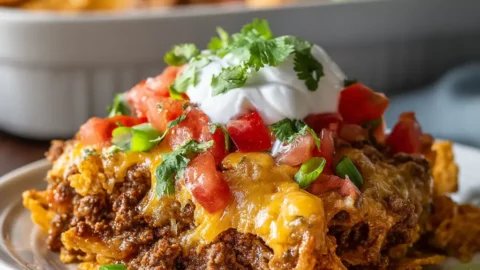 Walking Taco Casserole: The Ultimate Easy Weeknight Dinner