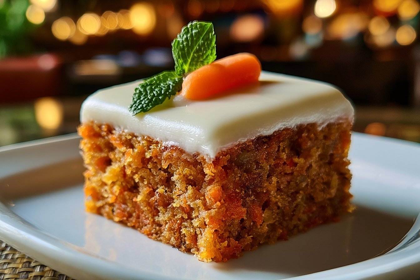 Creamy Swiss Carrot Cake