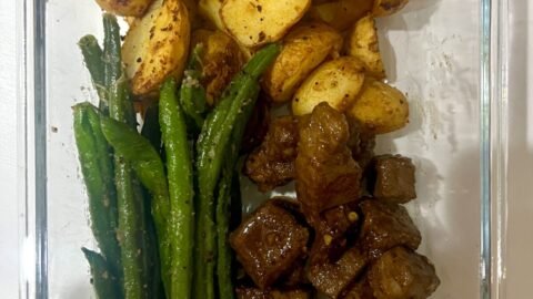 Garlic Balsamic Steak Bites