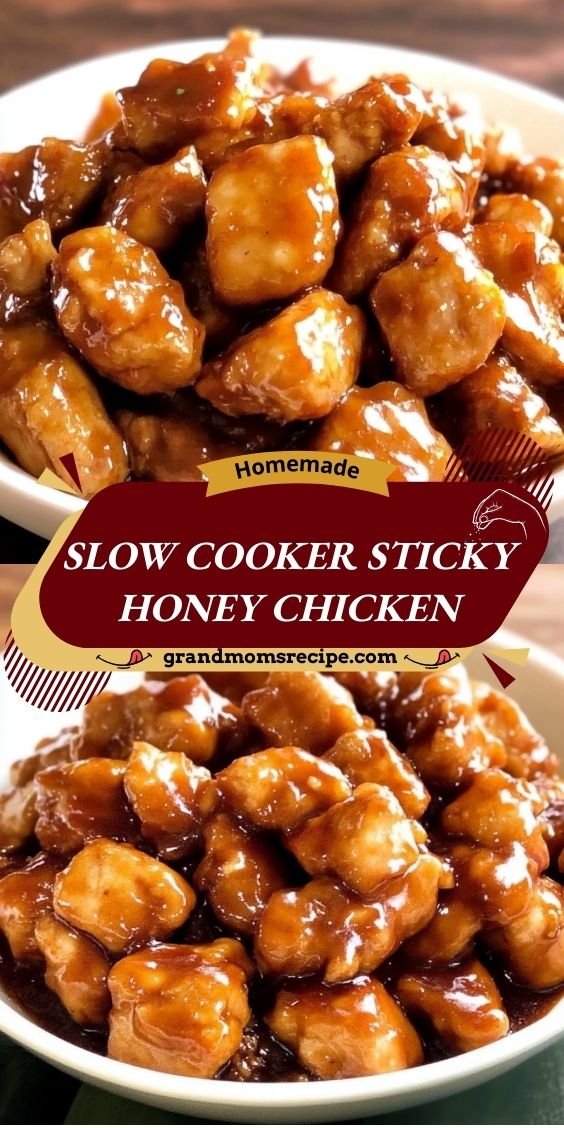 Honey Glazed Slow Cooker Chicken