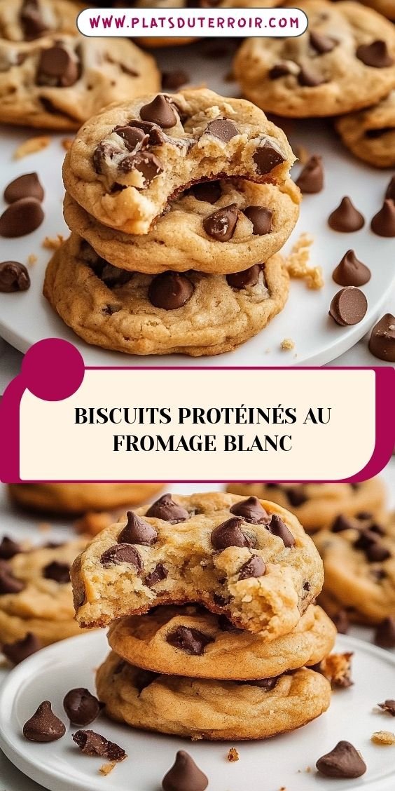 Biscuits protéinés au fromage blanc