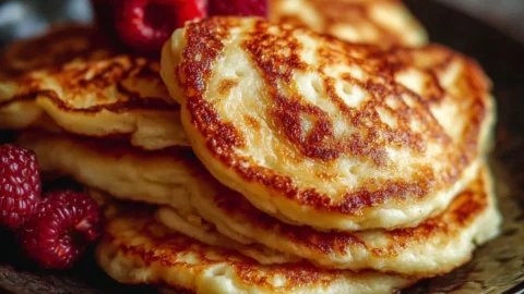 Quark Pancakes ohne Mehl