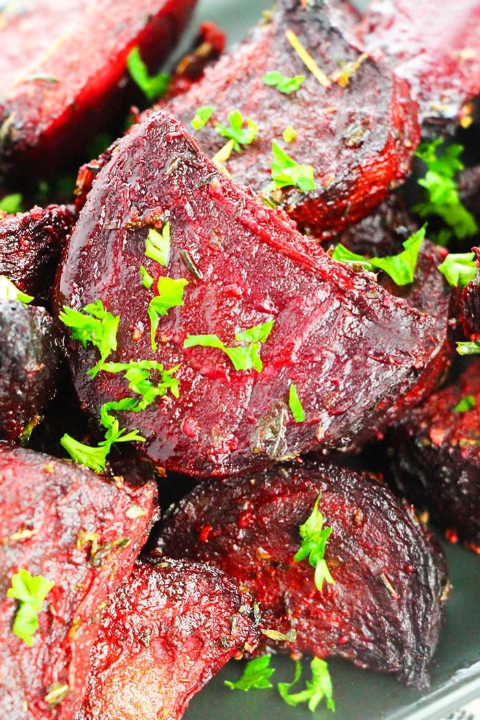 One Pan Roasted Beets