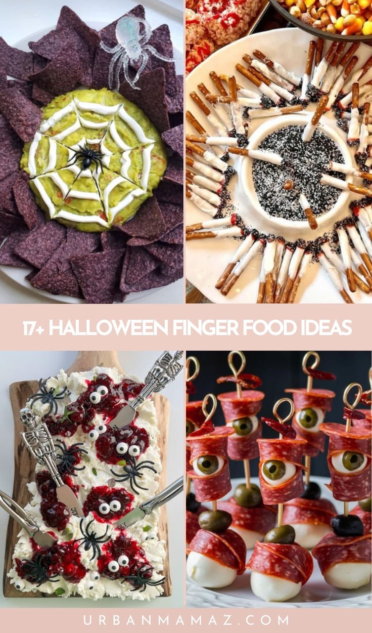 17+ Creepy Halloween Finger Food Ideas to Spook Your Guests