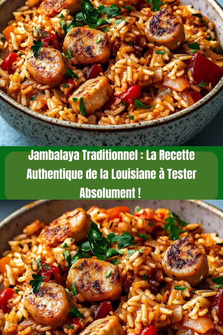 Jambalaya Traditionnel : La Recette Authentique de la Louisiane à Tester Absolument !