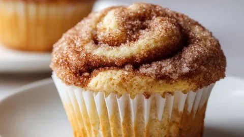 Cinnamon Roll Protein Muffins: The Ultimate Macro-Friendly Bakery Breakfast