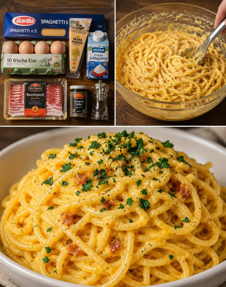 Knoblauch Spaghetti