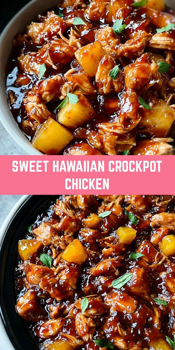 Sweet Hawaiian Crockpot Chicken Is The Best Comfort Dish