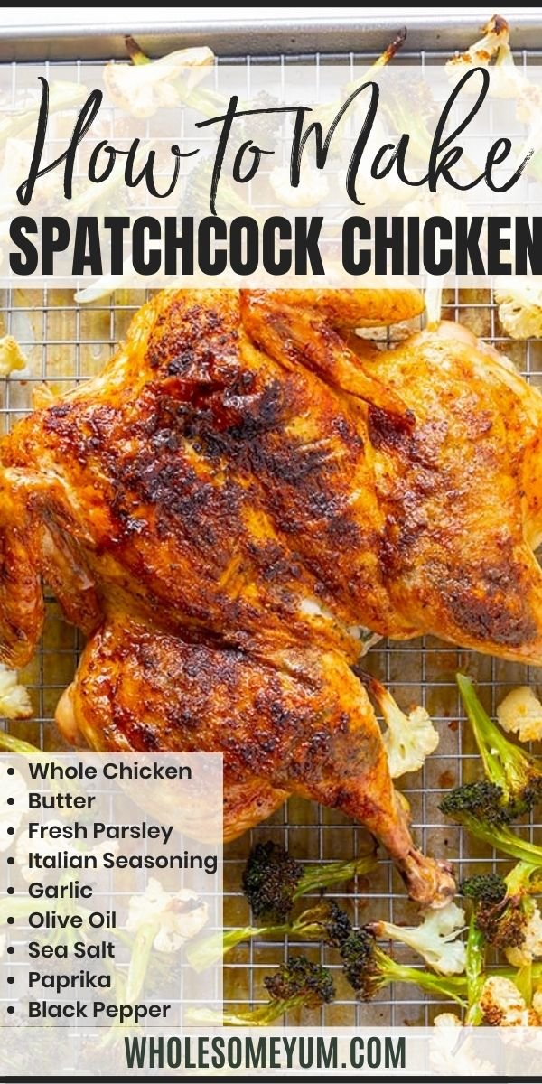 Spatchcock Roast Chicken