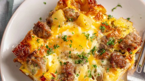 Loaded Baked Egg Casserole