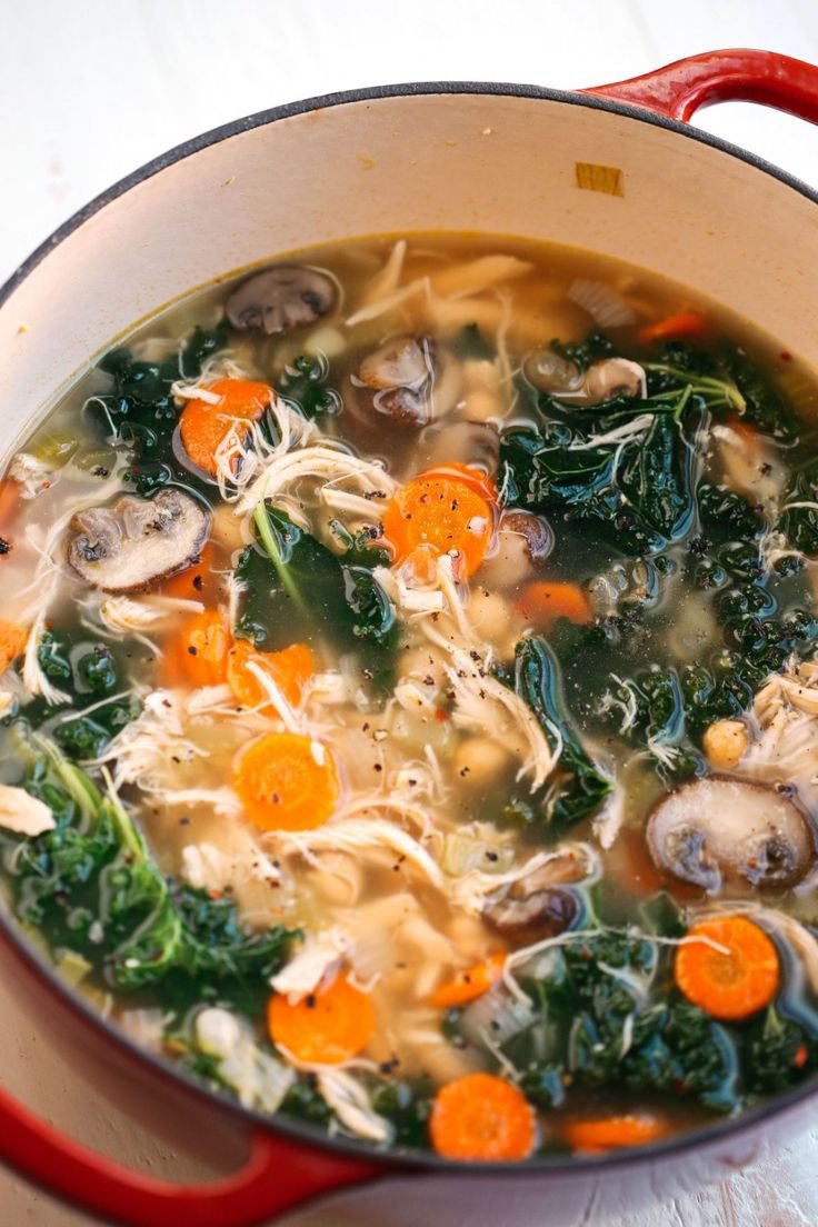 Detox Immune-Boosting Chicken Soup - Eat Yourself Skinny