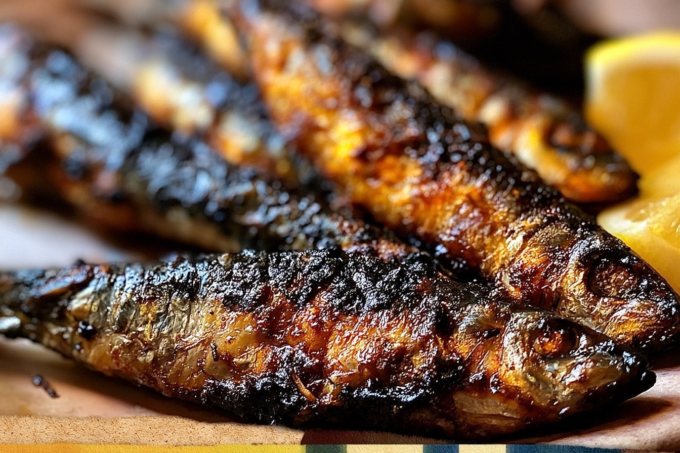 Crispy Grilled Sardines With Citrus