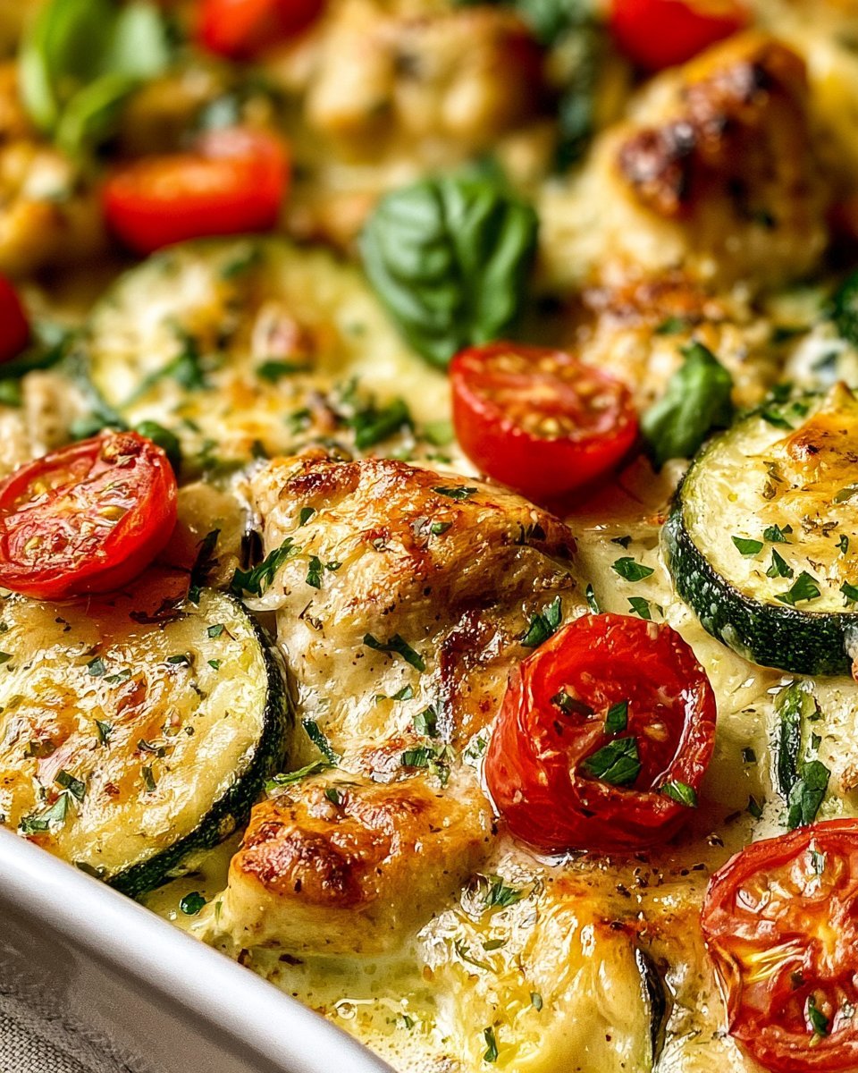 Chicken Zucchini Bake
