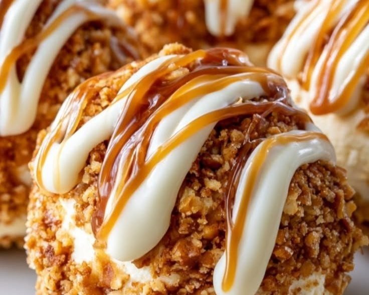 Salted Caramel Pretzel Cheesecake Bites