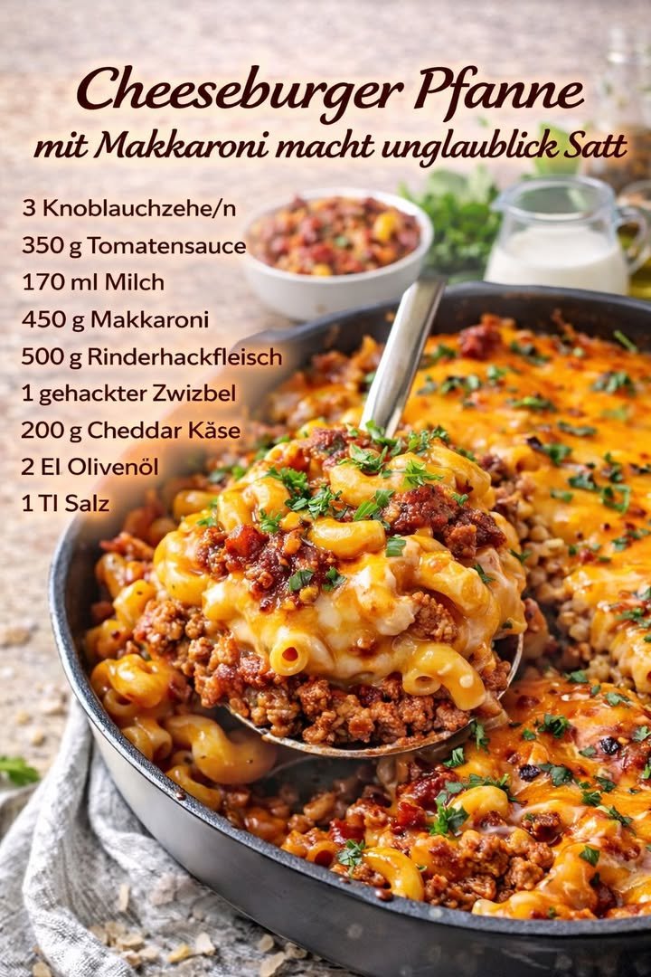 Cheeseburger-Pfanne