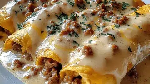 Delicious Breakfast Enchiladas with Sausage Gravy Made Easy