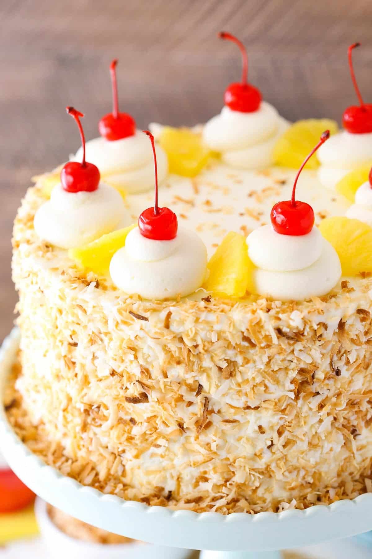 Pina Colada Layer Cake