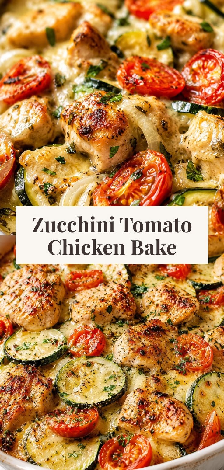 Chicken Zucchini Bake