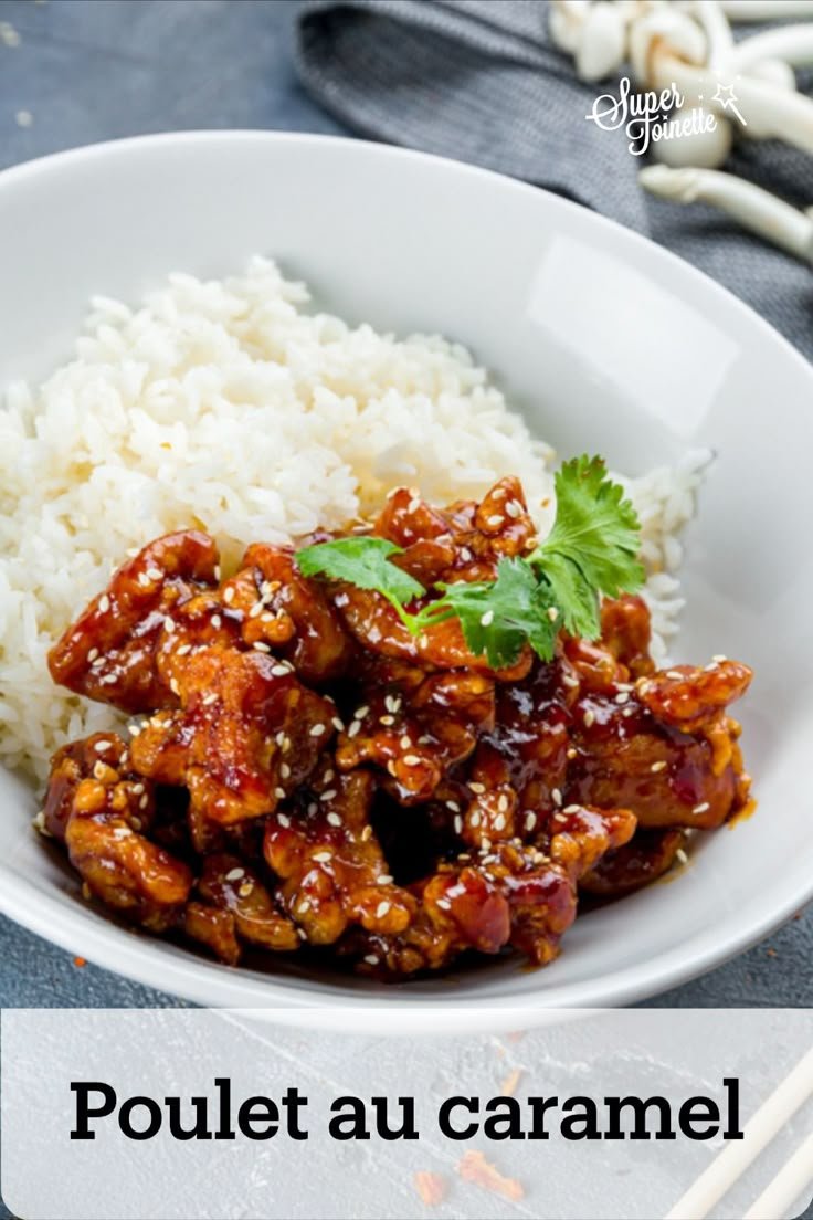 Poulet au caramel